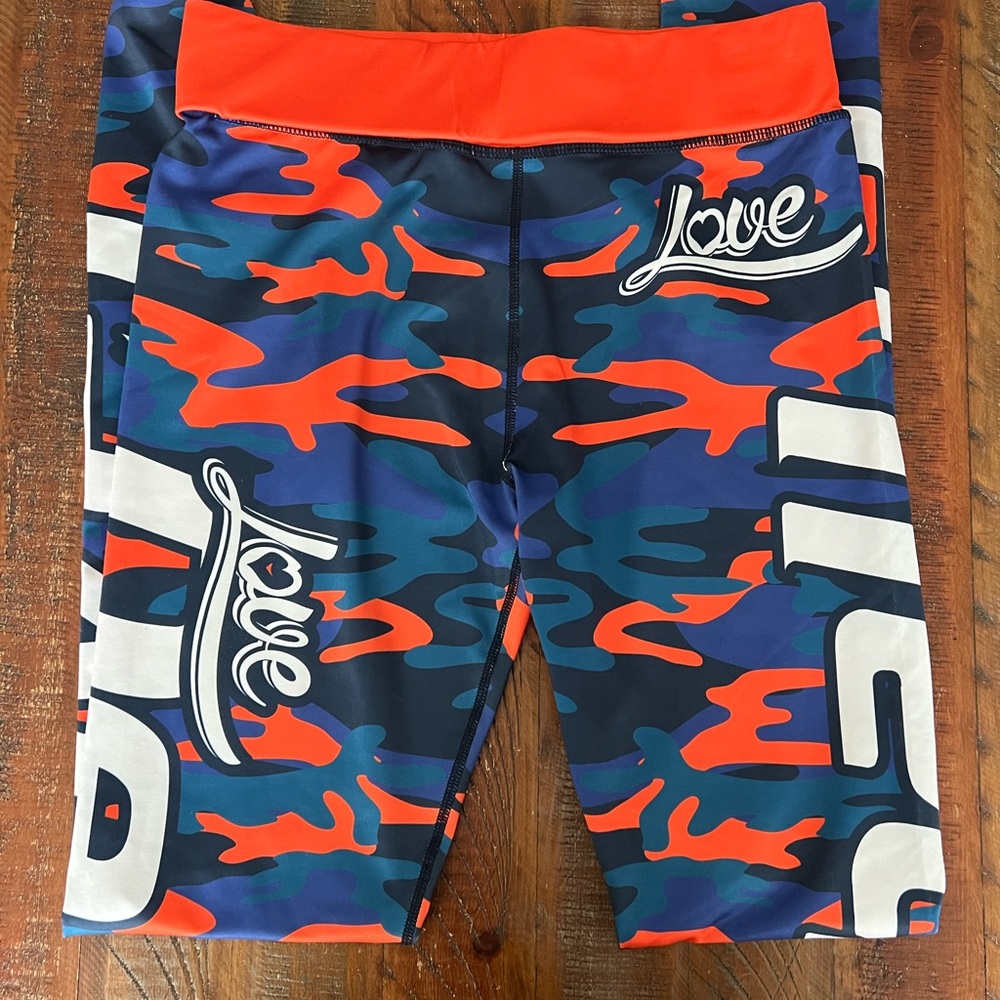 Denver Bronco leggings